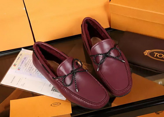 Tods Soft Leather Men Shoes--102